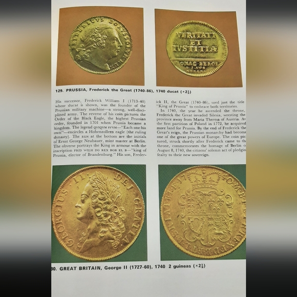 Burton Hobson - Historic Gold Coins of the World 1971 HC Illustrated Full Color - Picture 10 of 10